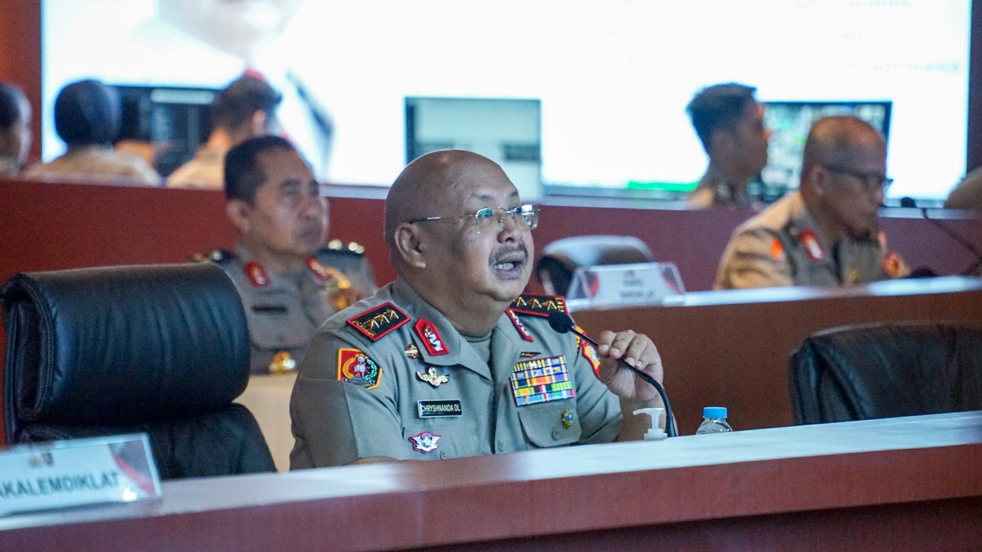 Kalemdiklat Polri Beri Arahan Kasatdik & Jajaran Lemdiklat: Mendidik Tegas Tapi Tetap Humanis