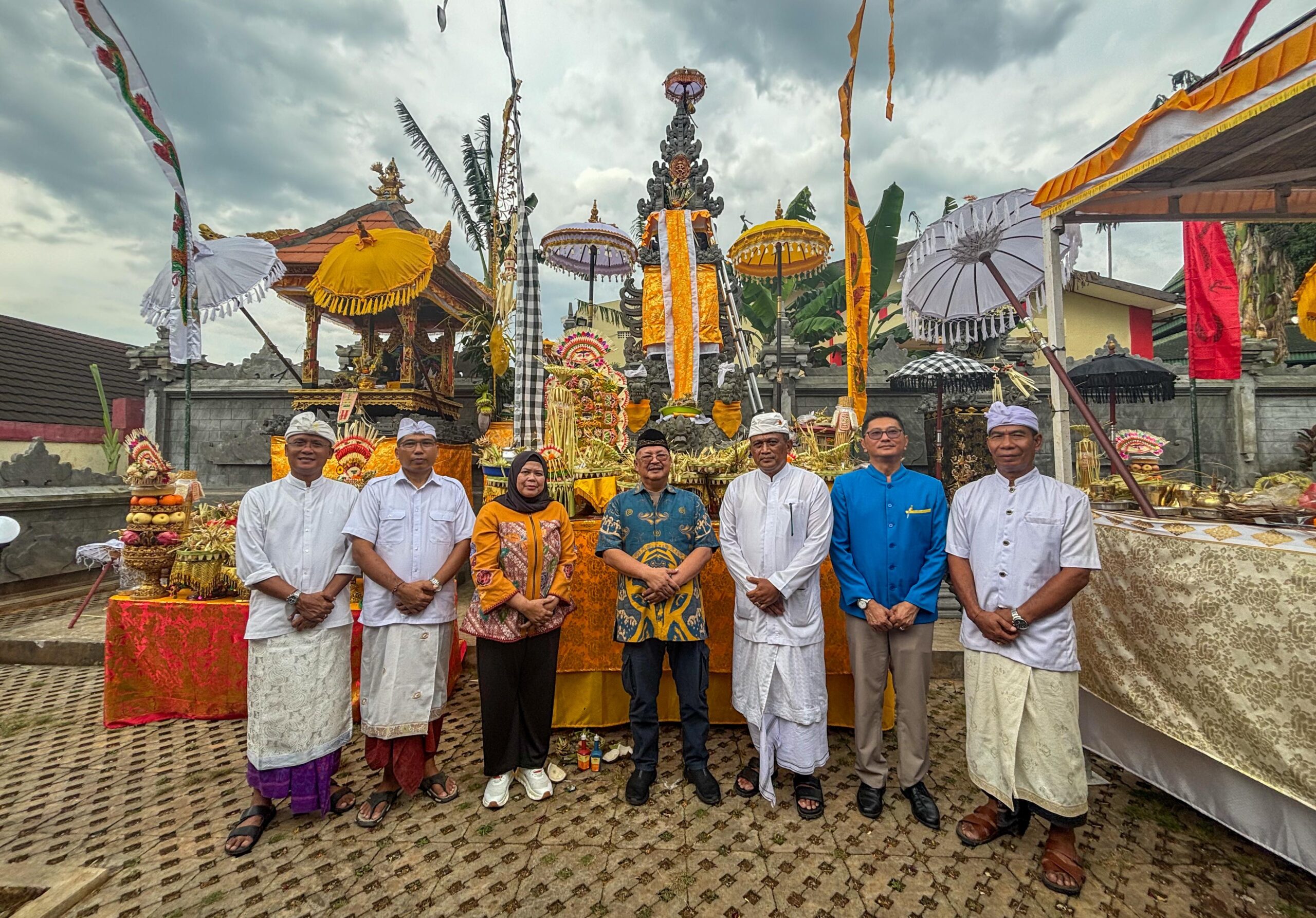 Kalemdiklat Polri Resmikan Pura Kesatria Dharma Sepolwan