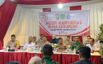 Ngopi Kamtibmas Bareng Wakapolda Metro Jaya di Johar Baru, Siap Sambut Ramadhan Tanpa Tawuran & Narkoba