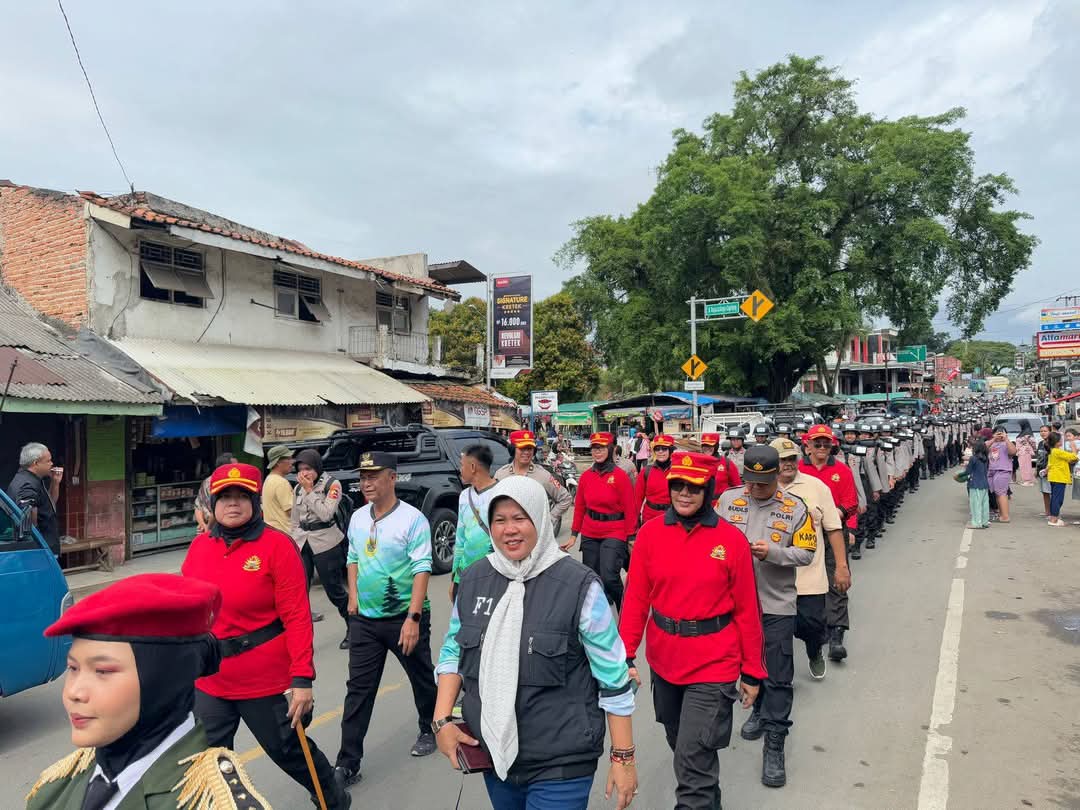 Pimpin Gladi Bhakti Widya Samaja, Kasepolwan: Siswa Diktukba Polwan Angkatan 57 Beraksi dalam Kegiatan Sosial Bersama Masyarakat
