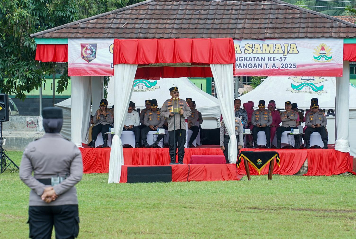 Buka Gladhi Bhakti Widya Samaja Siswa Polwan Angkatan 57, Kalemdiklat Polri : Moralitas Membentuk Karakter Yang Kuat