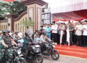 Sambut Ramadan 1446 H, Polri Presisi Gelar Baksos Bersama Mahasiswa dan OKP