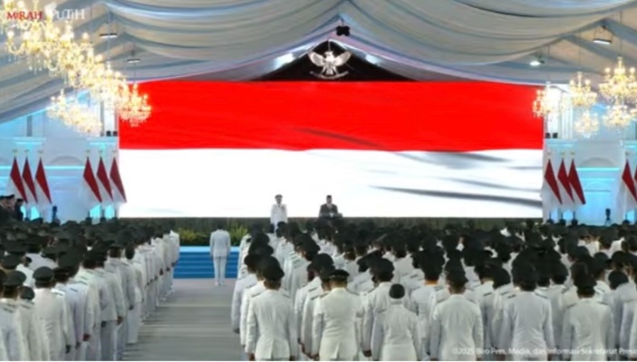 Pelantikan Kepala Daerah Serentak, Presiden Prabowo: Saudara Adalah Pelayan Rakyat