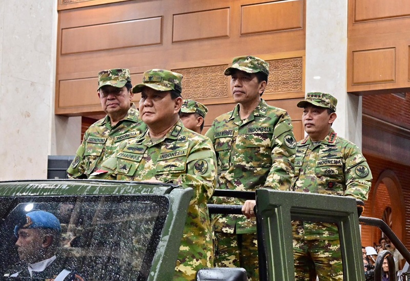 Prabowo Subianto di Retreat Kepala Daerah