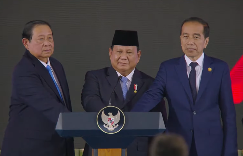 SBY - Prabowo - Jokowi