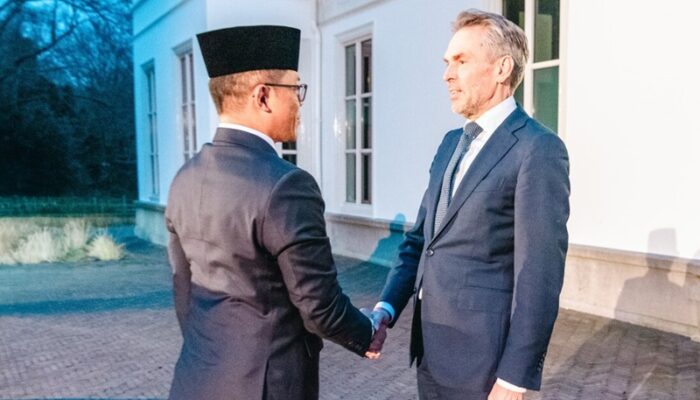 Menlu Sugiono Kunjungi Dick Schoof, Perkuat Kerja Sama Bilateral Indonesia – Belanda