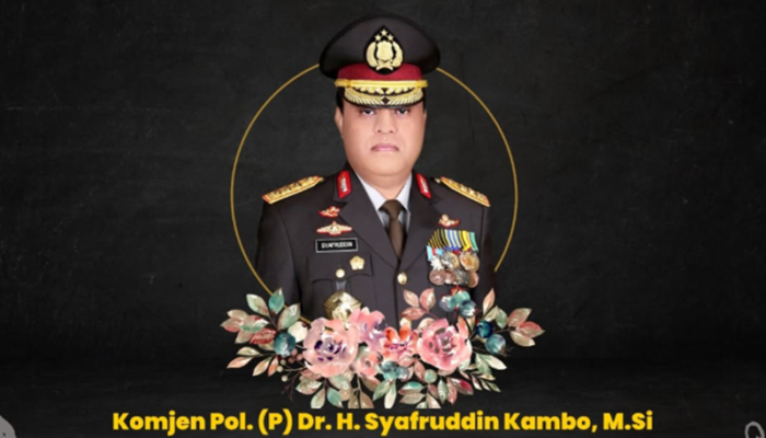 Breaking News : Mantan Wakapolri Syafruddin Kambo Wafat
