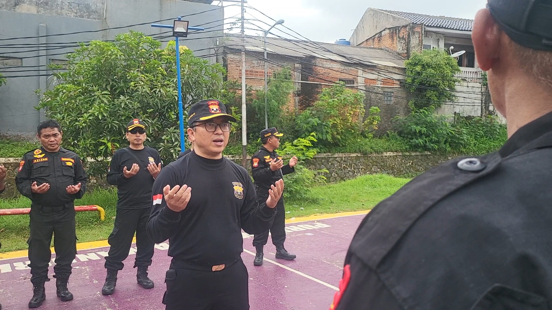Latihan PBB Membangun Solidaritas dan Kesiapan Anggota M. Fauzi - Ketua Sektor 07, DKI Jakarta