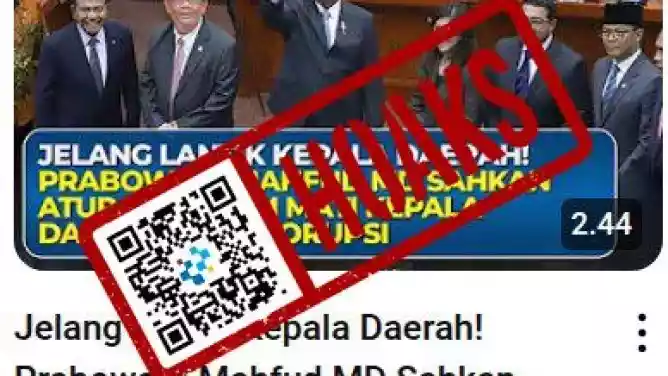 Hoaks Prabowo Sahkan Hukuman Mati untuk Koruptor
