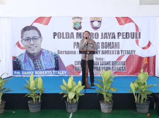 Lewat Pendekatan Rohani, Polda Metro Jaya Lakukan Upaya Strategis Cegah Narkoba di Kampung Ambon