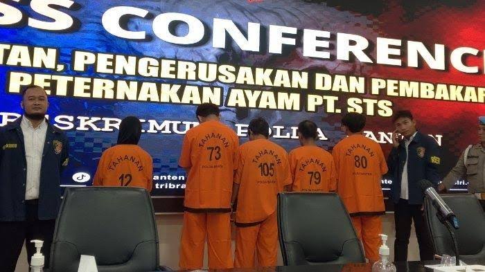 Polda Banten Bantah Penangkapan 11 Warga yang Terlibat Pembakaran Kandang Ayam Menyalahi Aturan