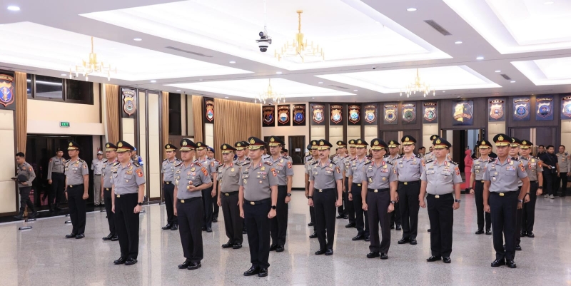 38 Pati Polri Naik Pangkat, Simak Daftarnya