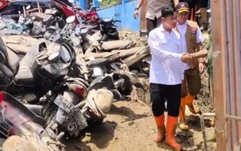 Wakil Presiden RI Gibran Rakabuming Raka Tinjau Lokasi Banjir Kota Bekasi