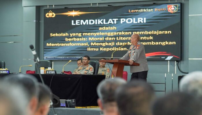 Kalemdiklat Polri Berikan Pengarahan Kepada Para Gadik dan Pengasuh Setukpa, Ini Penekananya