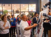 Art Policing, Kalemdiklat Berkolaborasi dengan Seniman Bali I Putu Bonus Gelar Live Painting