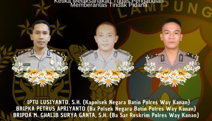Kapendam Janji Usut Dugaan Oknum TNI Tembak 3 Polisi di Way Kanan