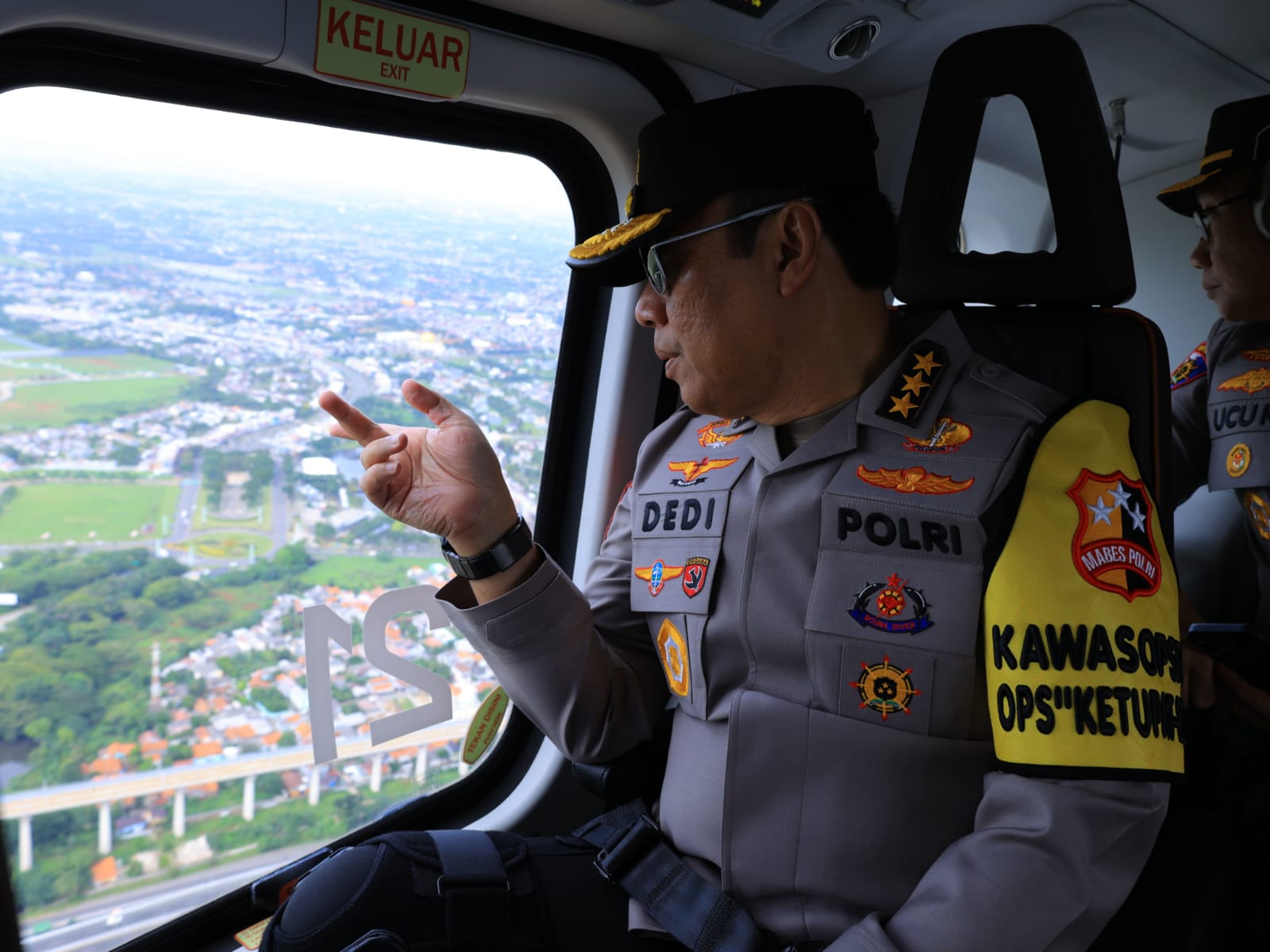 Pantauan Udara Irwasum Polri, Ungkap Titik Rawan & Kepadatan Arus Mudik 2025