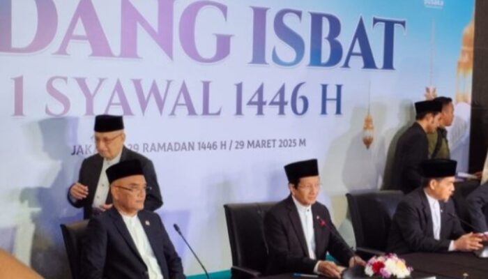 Kemenag RI Resmi Tetapkan Idul Fitri 1 Syawal 1446 H Pada 31 Maret 2025