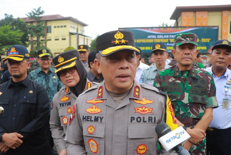 Kapolda Lampung Irjen Pol Helmy Santika