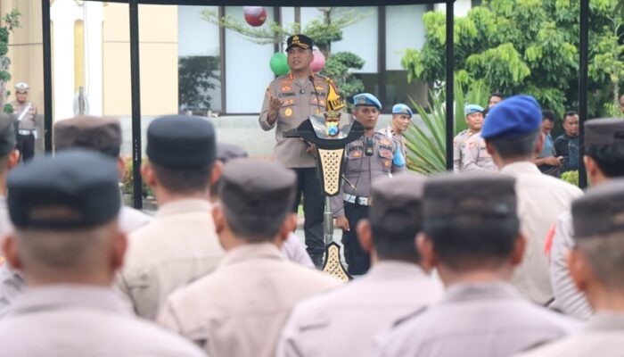Kapolres Sidoarjo Amankan 9 Titik Lokasi Takbir Keliling
