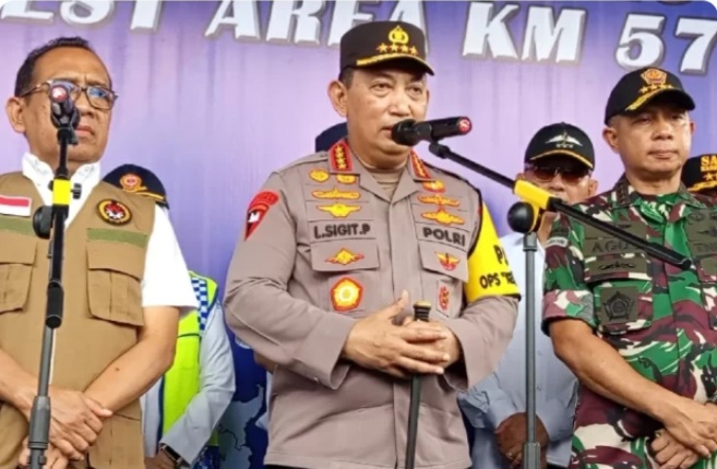 Kapolri Prediksi Puncak Arus Mudik Lebaran Terjadi Pada 28 Maret 2025