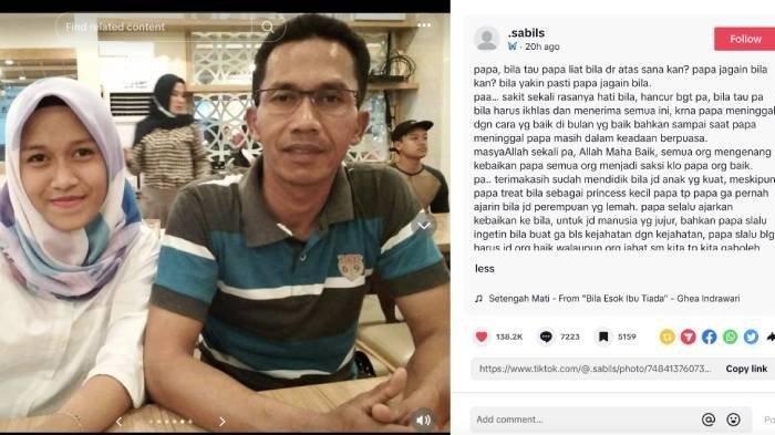 Pelukan Terakhir dan Duka Tanpa Ujung Salsabila Putri AKP Anumerta Lusiyanto