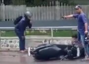Dramatis! Aksi Heroik Polisi Berhasil Lumpuhkan Kawanan Begal di Probolinggo