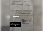 Viral, Beredar Surat Mohon Bingkisan Hari Raya dari Danramil Sebapo ke Bos SPBU