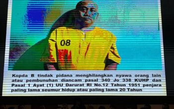 Tampang Kopda Basarsyah yang Tembak Mati 3 Polisi dengan Laras Panjang di TKP Judi Sabung Ayam