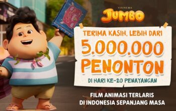 5 Juta Penonton Film Jumbo