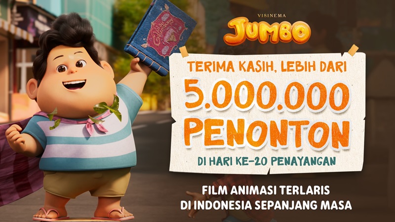 5 Juta Penonton Film Jumbo