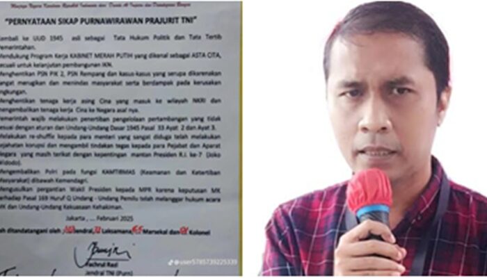 Tuntutan Forum Purnawirawan TNI Buat Kemunduran Institusi Militer