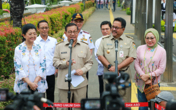 Gubernur Jakarta Pramono Anung dan Wahub Rano Karno