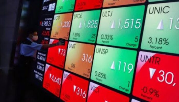 Pasar Saham Memerah IHSG Ambles 1,99%, Transaksi Tembus Rp34,8 Triliun