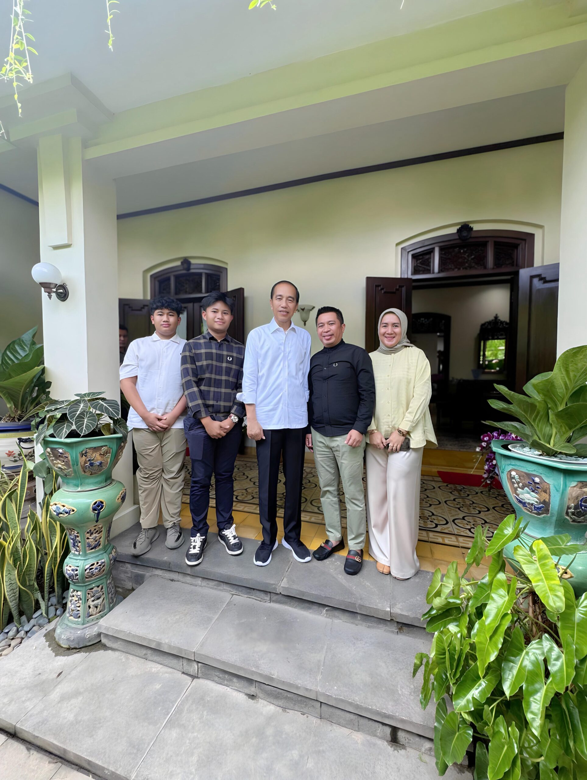 Lebaran Hari ke-3, Ketum Rampai Nusantara Sowan Jokowi & Diberi Pesan Ini
