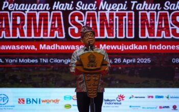 Dharma Santi Nasional, Menko PMK: Terima Kasih Sudah Menginspirasi Lewat Hari Suci Nyepi