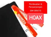 Korlantas Polri Tegaskan SIM Gratis 2025 adalah Hoaks