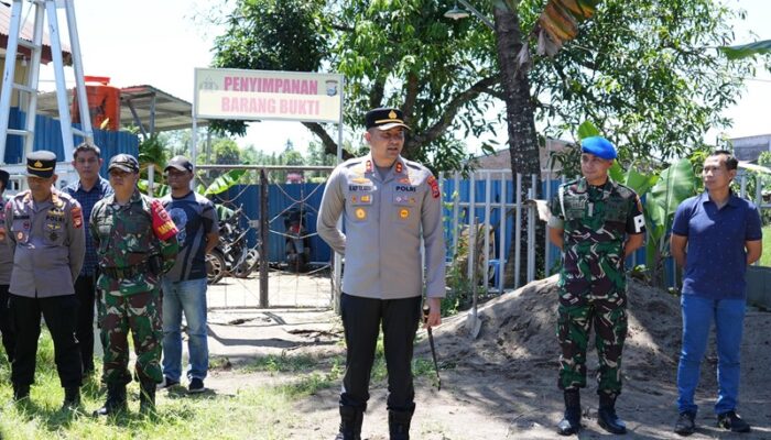 Polisi Gerebek Lokalisasi Sabung Ayam di Gowa