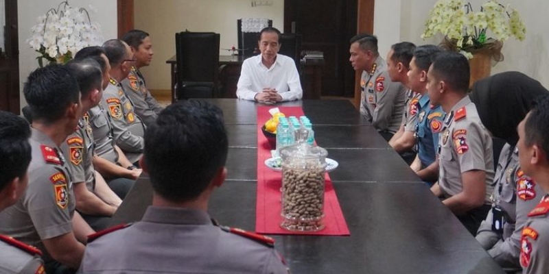 Kunjungan Sespimmen ke Jokowi Hanya Silaturahmi Biasa