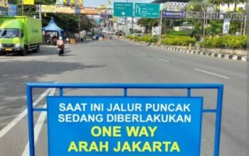 Sistem “One Way” di Kawasan Puncak Bogor Diberlakukan H+1 Lebaran 2025