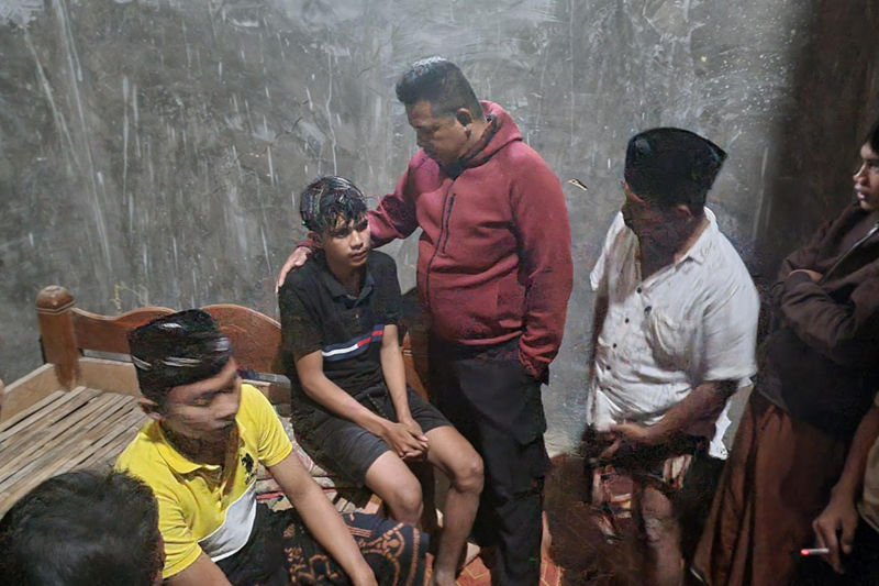 Pelaku AR (25), terduga maling motor