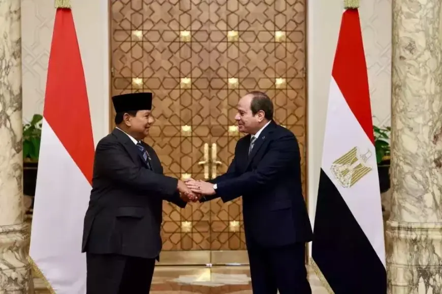 Prabowo dan El Sisi