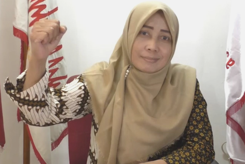 Presiden ASPIRASI - Mirah Sumirat