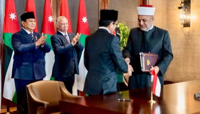 Menag RI dan Dua Menteri Yordania Jalin Sinergi Bidang Wakaf dan Pendidikan, termasuk Beasiswa