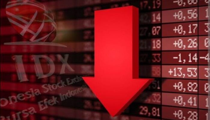 IHSG Anjlok Lagi 1 Persen pada Sesi I