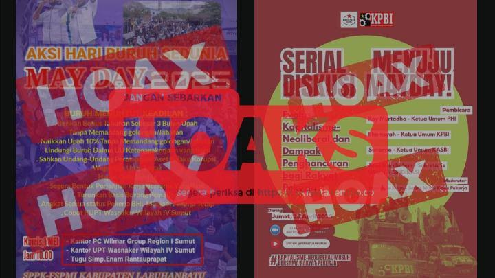 Label Hoax Persiapan May Day