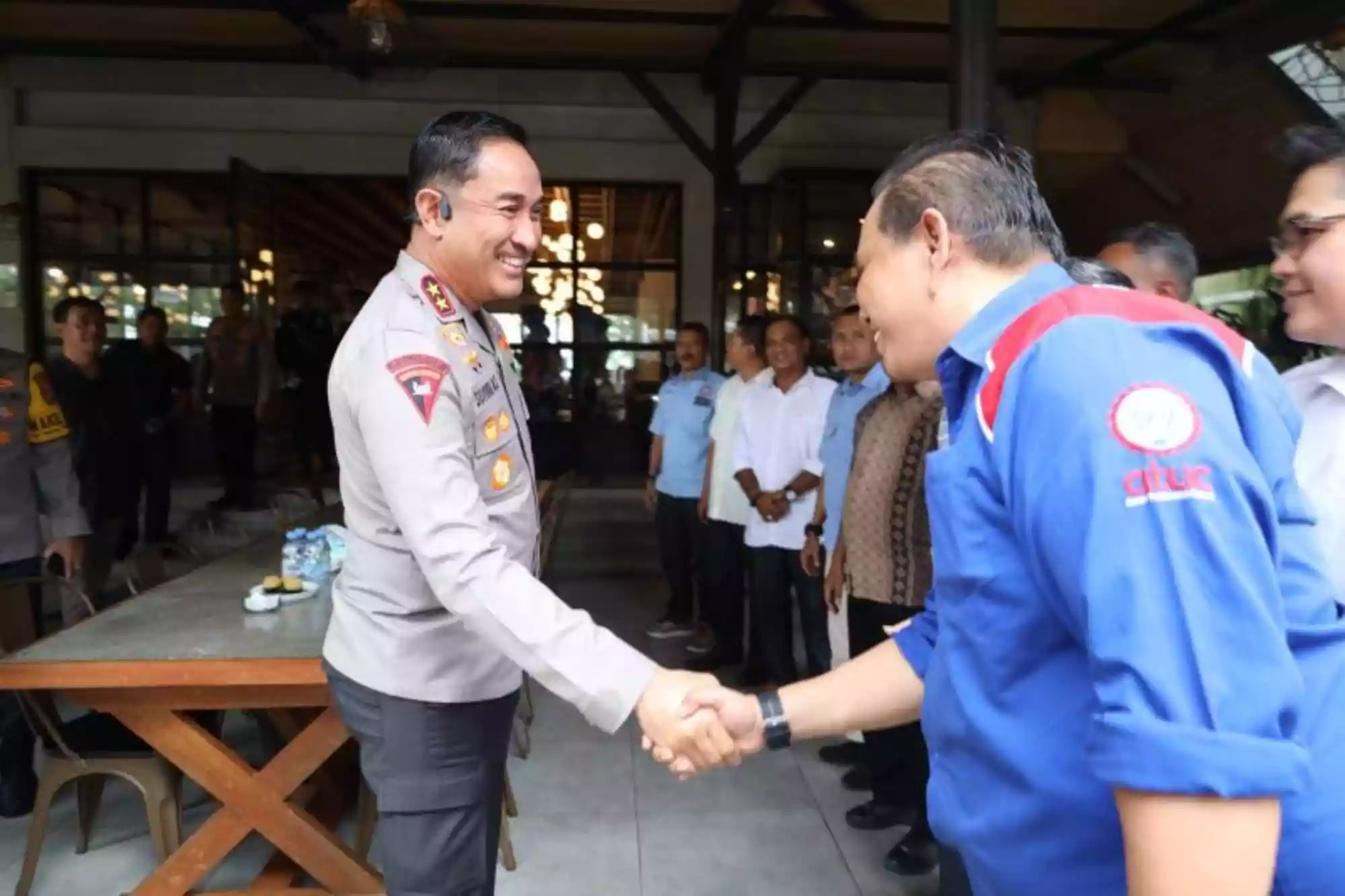 Temui Serikat Buruh Jelang May Day, Kapolda Banten : Mari Jaga Stabilitas & Kondusifitas