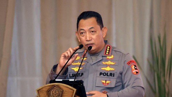 Kapolri Jenderal Polisi Listyo Sigit Prabowo.
