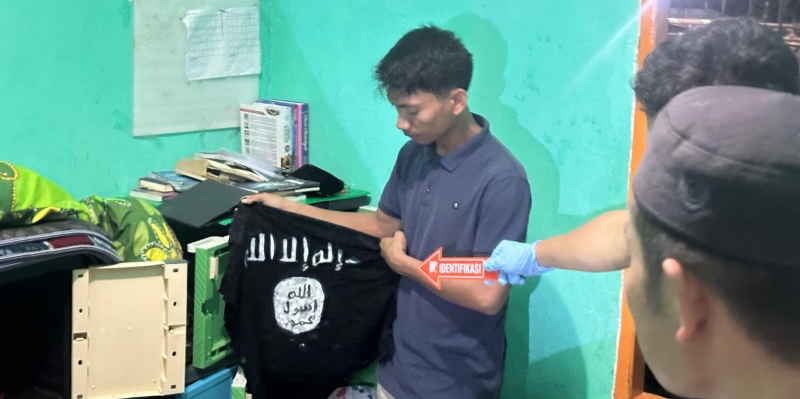 Pemuda Penyebar Propaganda ISIS di Gowa Diringkus Densus 88