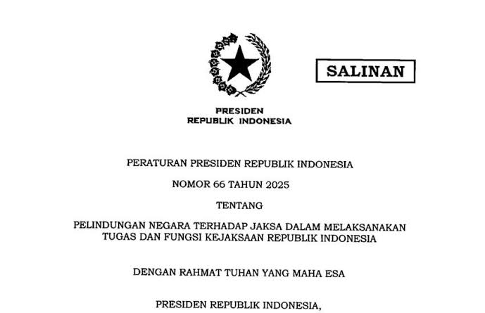 Koalisi Masyarakat Sipil Soroti Perpres 66/2025 yang Tak Urgen